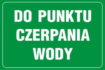 Tabliczka informacyjna, droga pożarowa, gaśnica, sprzęt gaśniczy itd.
