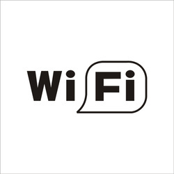 Tabliczka informacyjna aluminiowa, piktogram WiFi